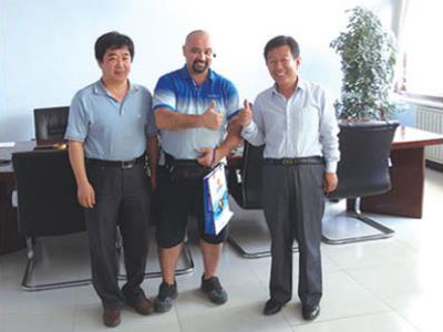 烏克蘭客戶(hù)簽訂貼片式滴灌帶出口訂單